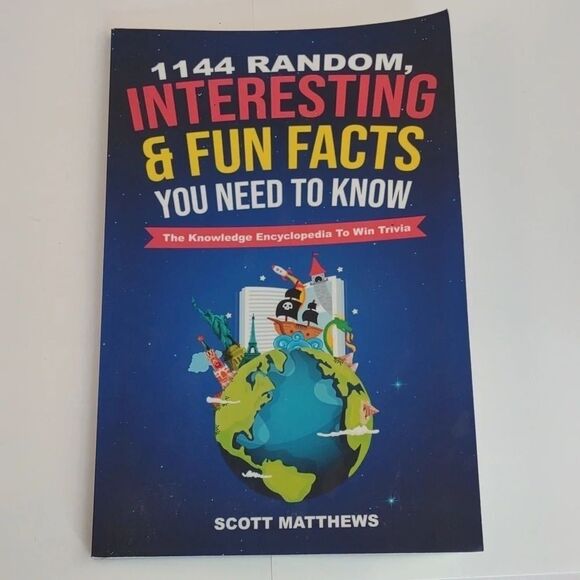 1144 Random, Interesting and Fun Facts You Need to know Book - Picture 9 of 9